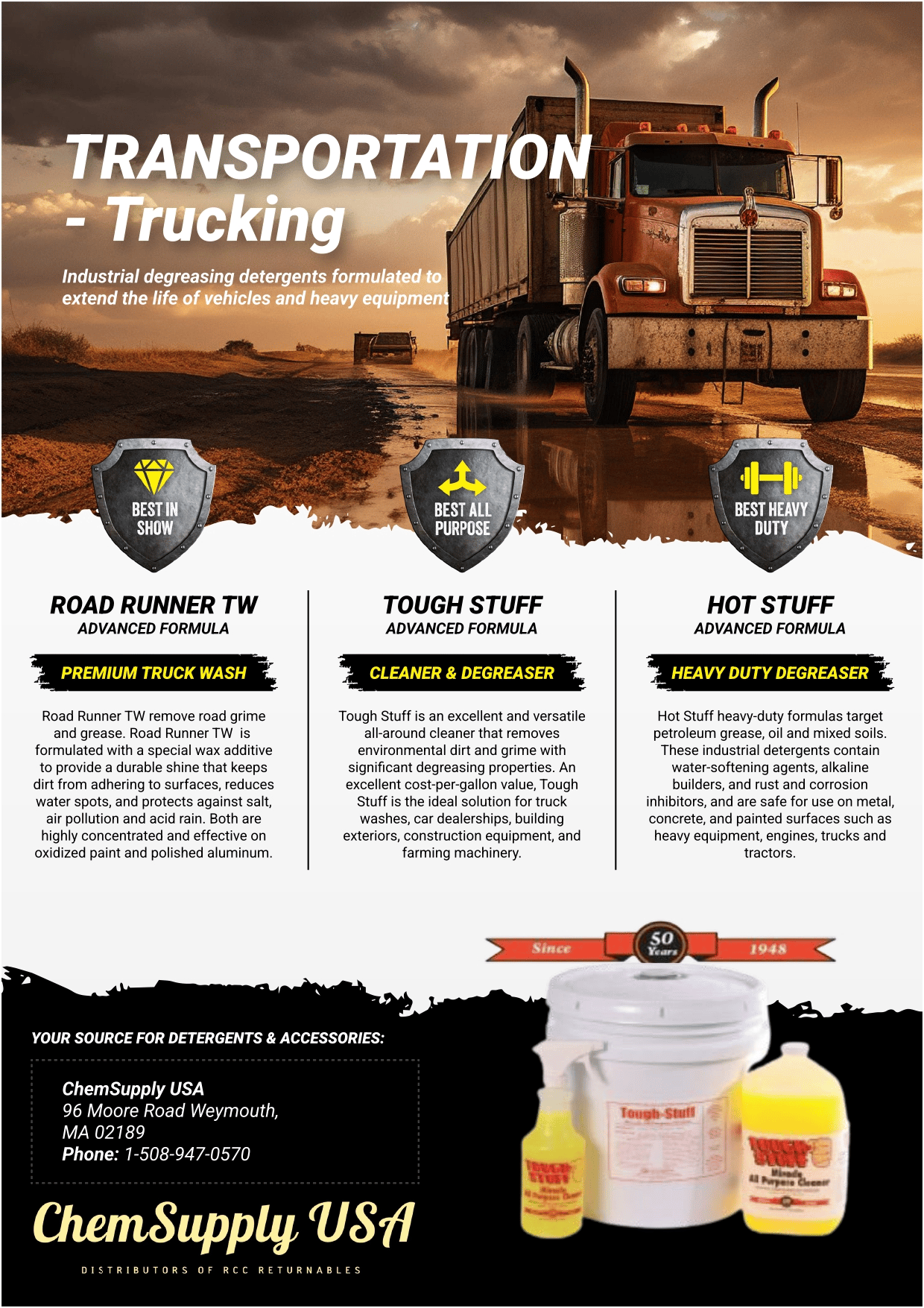 Circular_ Transportation Trucking poster